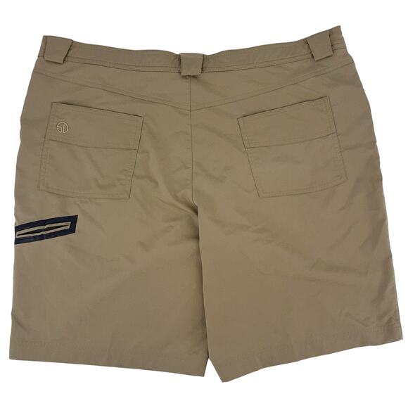 Straight Down Men's Shorts Tan Size 40 Performance Chino Golf Stretch EUC - Picture 5 of 11